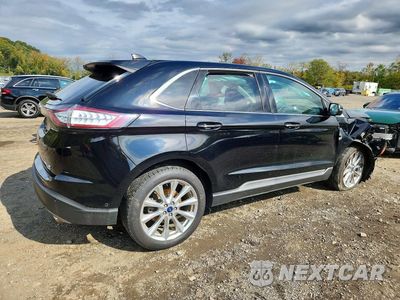 Trzecie zdjęcie samochodu z tyłu: 2018 FORD EDGE TITANIUM VIN:2FMPK3K97JBC05719 - miniatura