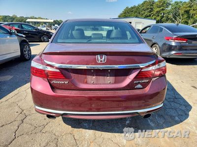 Zdjęcie 6 z 12 samochodu: 2016 HONDA ACCORD SPORT VIN:1HGCR2F58GA146444 - miniatura