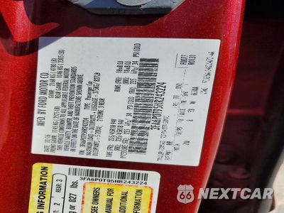 Zdjęcie 12 z 12 samochodu: 2017 FORD FUSION SE VIN:3FA6P0T95HR243224 - miniatura