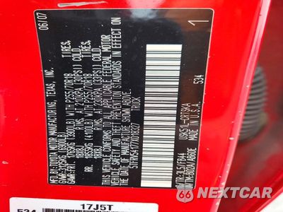 Zdjęcie 12 z 12 samochodu: 2007 TOYOTA TUNDRA SR5 VIN:5TFRV54177X018327 - miniatura