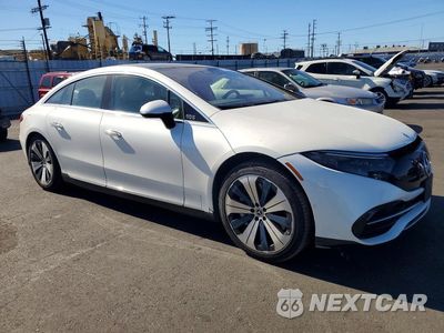 Czwarte zdjęcie samochodu z boku: 2022 MERCEDES-BENZ EQS SEDAN 450+ VIN:W1KCG2DB6NA004271 - miniatura