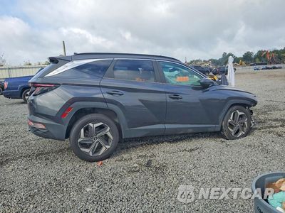 Trzecie zdjęcie samochodu z tyłu: 2022 HYUNDAI TUCSON SEL VIN:5NMJFCAEXNH022450 - miniatura