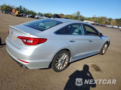 Trzecie zdjęcie samochodu z tyłu: 2015 HYUNDAI SONATA LIMITED VIN:5NPE34AF4FH200804 - miniatura