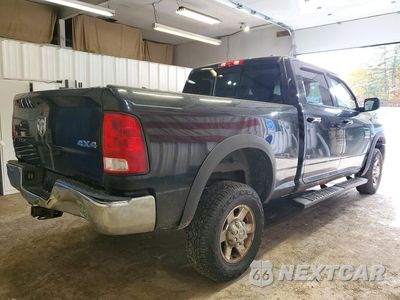 Trzecie zdjęcie samochodu z tyłu: 2012 DODGE RAM 2500 SLT VIN:3C6TD5DT8CG221016 - miniatura