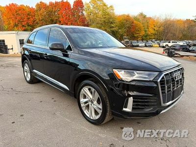 Czwarte zdjęcie samochodu z boku: 2023 AUDI Q7 PREMIUM PLUS VIN:WA1LXBF79PD008734 - miniatura