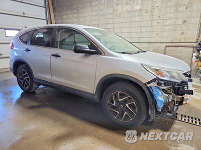 Czwarte zdjęcie samochodu z boku: 2016 HONDA CR-V SE VIN:5J6RM4H4XGL065550 - miniatura