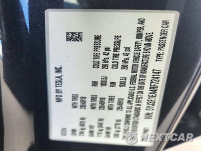 Zdjęcie 12 z 12 samochodu: 2024 TESLA MODEL 3 VIN:5YJ3E1EA4RF724147 - miniatura