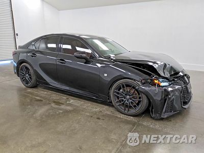 Czwarte zdjęcie samochodu z boku: 2024 LEXUS IS 350 F SPORT VIN:JTHGZ1B25R5074487 - miniatura