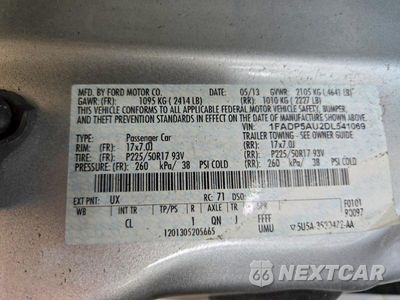 Zdjęcie 12 z 12 samochodu: 2013 FORD C-MAX SE VIN:1FADP5AU2DL541069 - miniatura