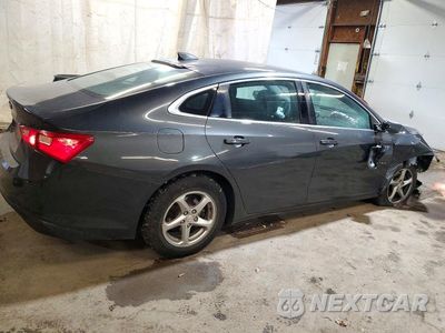 Trzecie zdjęcie samochodu z tyłu: 2018 CHEVROLET MALIBU LS VIN:1G1ZB5ST2JF112957 - miniatura