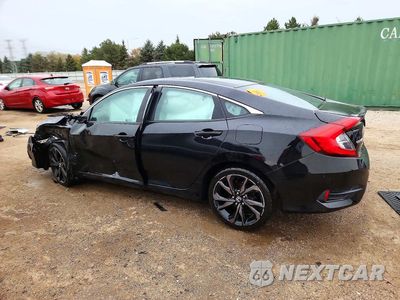 Drugie zdjęcie samochodu z przodu: 2020 HONDA CIVIC SPORT VIN:19XFC2F83LE026033 - miniatura