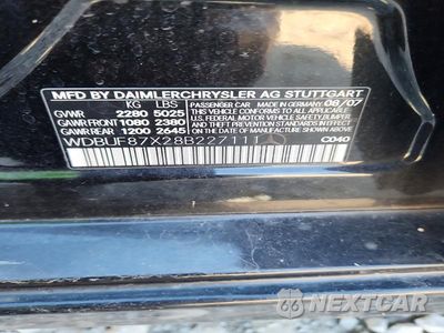 Zdjęcie 12 z 12 samochodu: 2008 MERCEDES-BENZ E 350 4MATIC VIN:WDBUF87X28B227111 - miniatura