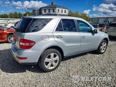 Trzecie zdjęcie samochodu z tyłu: 2010 MERCEDES-BENZ ML 350 4MATIC VIN:4JGBB8GB4AA580434 - miniatura