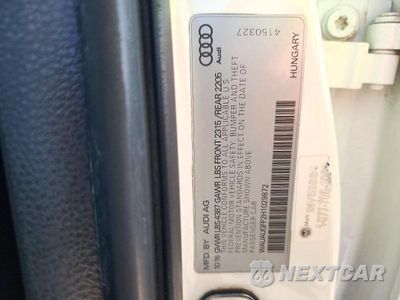 Zdjęcie 13 z 13 samochodu: 2017 AUDI A3 PREMIUM VIN:WAUAUGFF2H1029872 - miniatura