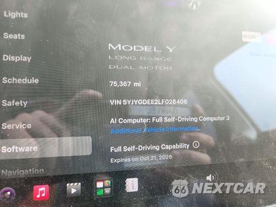 Zdjęcie 9 z 13 samochodu: 2020 TESLA MODEL Y VIN:5YJYGDEE2LF026406 - miniatura