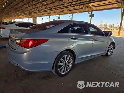 Trzecie zdjęcie samochodu z tyłu: 2011 HYUNDAI SONATA SE VIN:5NPEC4AC3BH223362 - miniatura