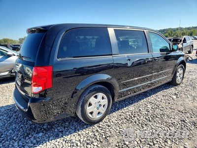 Trzecie zdjęcie samochodu z tyłu: 2012 DODGE GRAND CARAVAN SE VIN:2C4RDGBG1CR104571 - miniatura