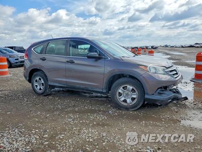 Czwarte zdjęcie samochodu z boku: 2014 HONDA CR-V LX VIN:3CZRM3H34EG705697 - miniatura