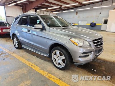 Czwarte zdjęcie samochodu z boku: 2012 MERCEDES-BENZ ML 350 4MATIC VIN:4JGDA5HB6CA066452 - miniatura