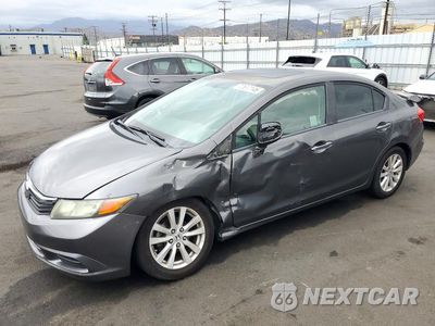 2012 HONDA CIVIC EX 2HGFB2F84CH521365 - główne zdjęcie licytacji z USA - miniatura