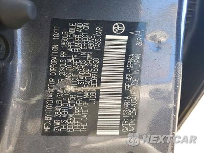 Zdjęcie 12 z 12 samochodu: 2011 TOYOTA COROLLA LE VIN:JTDBU4EE0B9166820 - miniatura