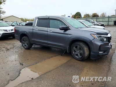 Czwarte zdjęcie samochodu z boku: 2022 HONDA RIDGELINE RTL VIN:5FPYK3F72NB005381 - miniatura