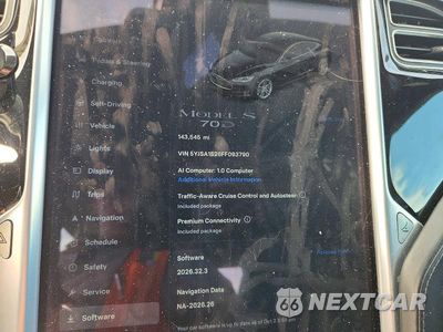 Zdjęcie 9 z 13 samochodu: 2015 TESLA MODEL S 70D VIN:5YJSA1S26FF093790 - miniatura