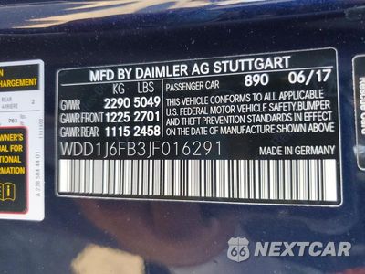 Zdjęcie 12 z 12 samochodu: 2018 MERCEDES-BENZ E 400 VIN:WDD1J6FB3JF016291 - miniatura