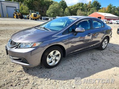2015 HONDA CIVIC LX 19XFB2F59FE271027 - główne zdjęcie licytacji z USA - miniatura