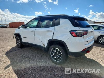 Drugie zdjęcie samochodu z przodu: 2025 JEEP COMPASS TRAILHAWK VIN:3C4NJDDNXST507347 - miniatura