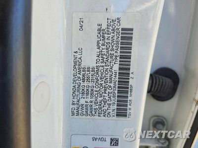 Zdjęcie 12 z 12 samochodu: 2021 ACURA TLX TECH A VIN:19UUB5F53MA014441 - miniatura