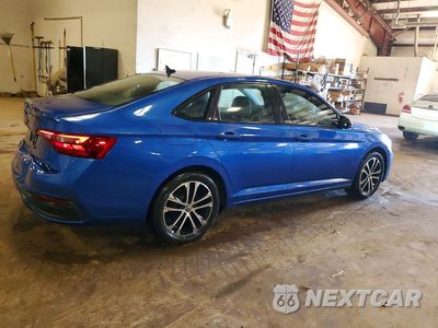 Trzecie zdjęcie samochodu z tyłu: 2023 VOLKSWAGEN JETTA SPORT VIN:3VWAM7BU8PM026397 - miniatura