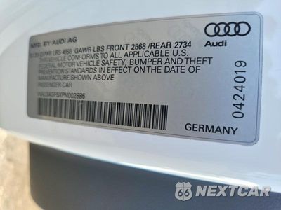 Zdjęcie 12 z 12 samochodu: 2023 AUDI A5 PREMIUM 45 VIN:WAU3AGF5XPN002886 - miniatura