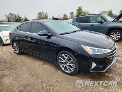 Czwarte zdjęcie samochodu z boku: 2020 HYUNDAI ELANTRA LIMITED VIN:5NPD84LF7LH563099 - miniatura