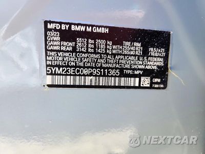 Zdjęcie 14 z 14 samochodu: 2023 BMW X4 M VIN:5YM23EC00P9S11365 - miniatura