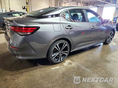 Trzecie zdjęcie samochodu z tyłu: 2022 NISSAN SENTRA SR VIN:3N1AB8DV1NY250866 - miniatura
