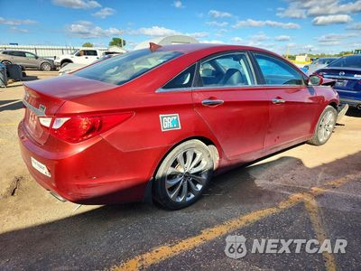 Trzecie zdjęcie samochodu z tyłu: 2013 HYUNDAI SONATA SE VIN:5NPEC4AC7DH688584 - miniatura