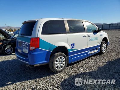 Trzecie zdjęcie samochodu z tyłu: 2018 DODGE GRAND CARAVAN SE VIN:2C7WDGBG8JR216707 - miniatura