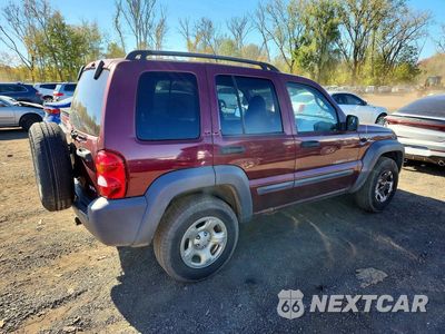 Trzecie zdjęcie samochodu z tyłu: 2003 JEEP LIBERTY SPORT VIN:1J4GL48K03W607336 - miniatura