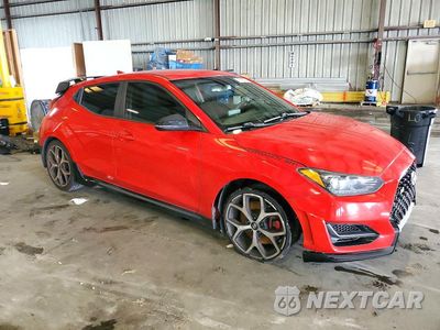 Czwarte zdjęcie samochodu z boku: 2020 HYUNDAI VELOSTER N BASE VIN:KMHT36AH7LU004843 - miniatura
