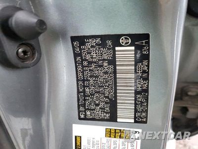 Zdjęcie 12 z 12 samochodu: 2005 TOYOTA PRIUS BASE VIN:JTDKB22U553067858 - miniatura