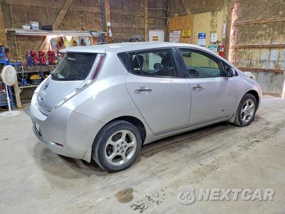 Trzecie zdjęcie samochodu z tyłu: 2013 NISSAN LEAF S VIN:1N4AZ0CP1DC402557 - miniatura