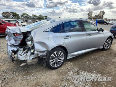 Trzecie zdjęcie samochodu z tyłu: 2019 HONDA ACCORD HYBRID EX VIN:1HGCV3F48KA005780 - miniatura