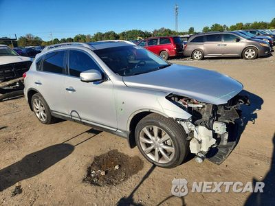 Czwarte zdjęcie samochodu z boku: 2016 INFINITI QX50 BASE VIN:JN1BJ0RR0GM260959 - miniatura
