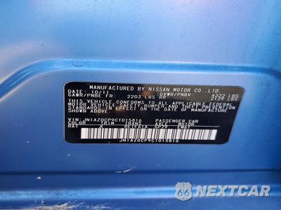 Zdjęcie 12 z 12 samochodu: 2012 NISSAN LEAF SV VIN:JN1AZ0CP9CT015816 - miniatura