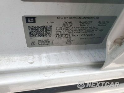 Zdjęcie 12 z 12 samochodu: 2020 CHEVROLET SILVERADO K1500 LTZ VIN:1GCUYGELXLZ172994 - miniatura