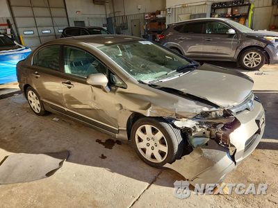 Czwarte zdjęcie samochodu z boku: 2007 HONDA CIVIC LX VIN:1HGFA16557L094242 - miniatura