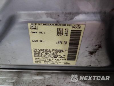 Zdjęcie 12 z 12 samochodu: 2016 NISSAN ALTIMA 2.5 SL VIN:1N4AL3AP7GC214264 - miniatura