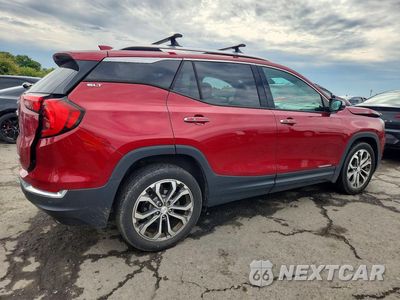 Trzecie zdjęcie samochodu z tyłu: 2019 GMC TERRAIN SLT VIN:3GKALVEXXKL220688 - miniatura
