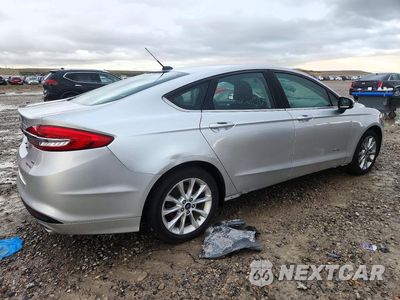 Trzecie zdjęcie samochodu z tyłu: 2017 FORD FUSION SE HYBRID VIN:3FA6P0LU9HR355402 - miniatura